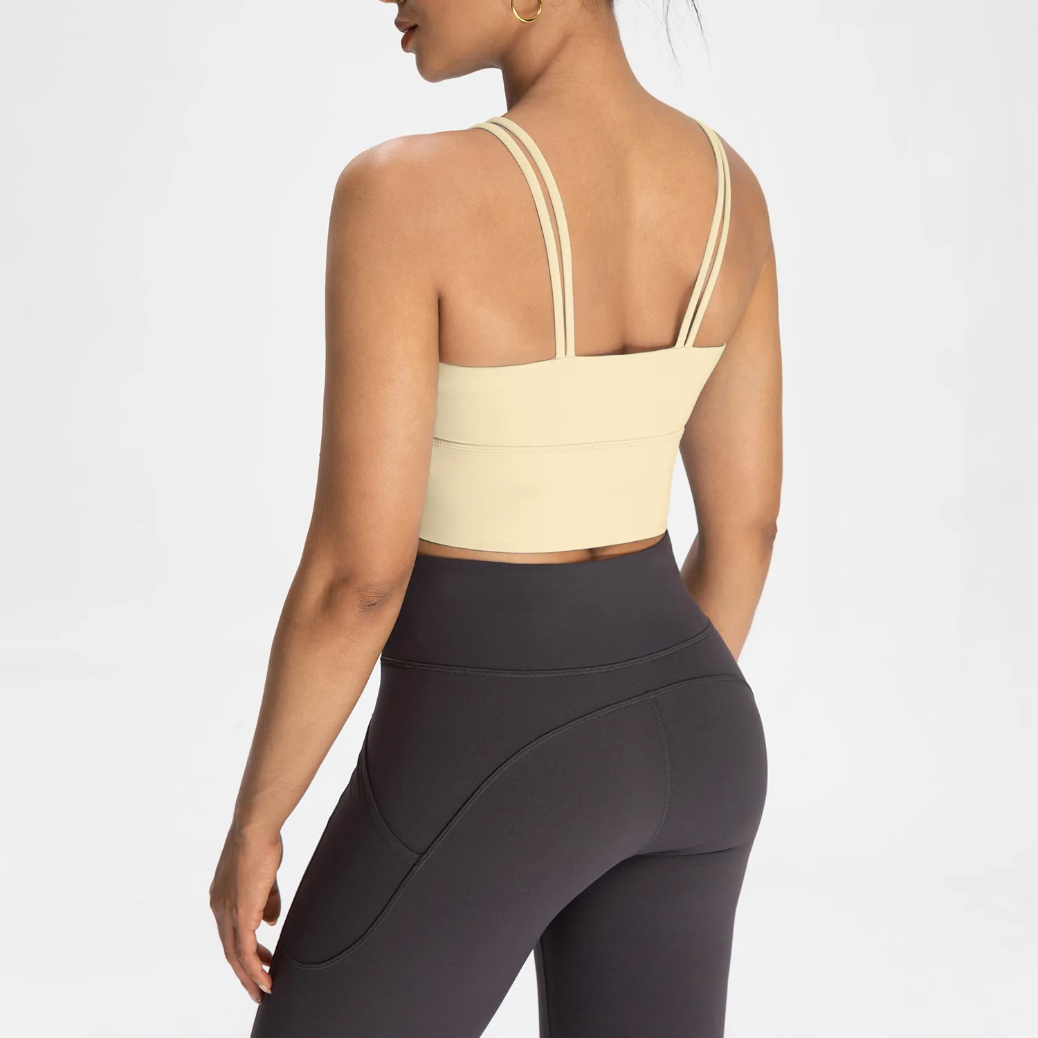 

Быстросохнущие женские однотонные топы для йоги со съемной накладкой на грудь для бега, фитнеса, тренировок в тренажерном зале, эластичный дышащий жилет, Ropa Dam