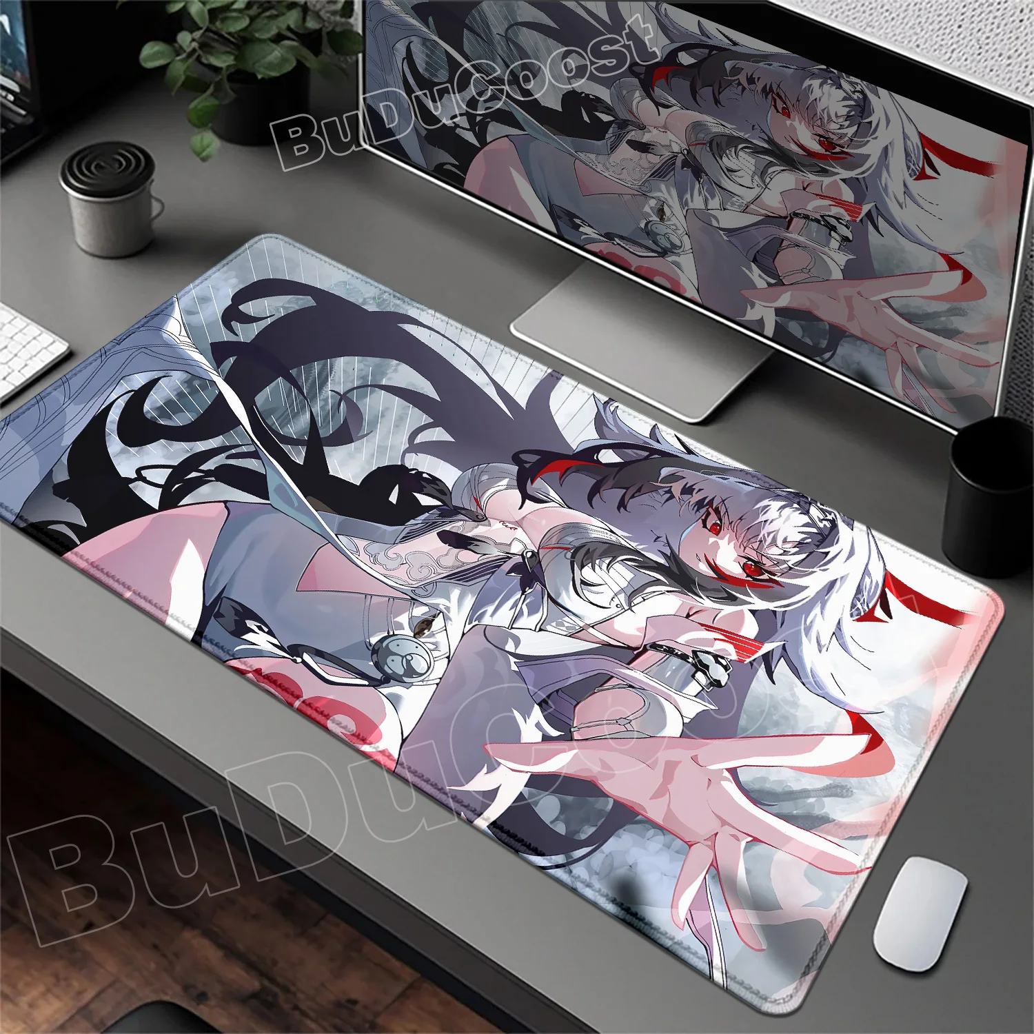 Zenless Zone Zero YeShunguang ماوس الوسادة ZZZ لعبة كمبيوتر محمول حصيرة كبيرة Kawaii أنيمي الفتيات Ye Shunguang ماوس ملحقات ألعاب الكمبيوتر