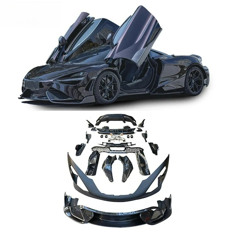 Ultra-light For McLaren720S 765LT-Style Carbon Fiber glass Body Kit