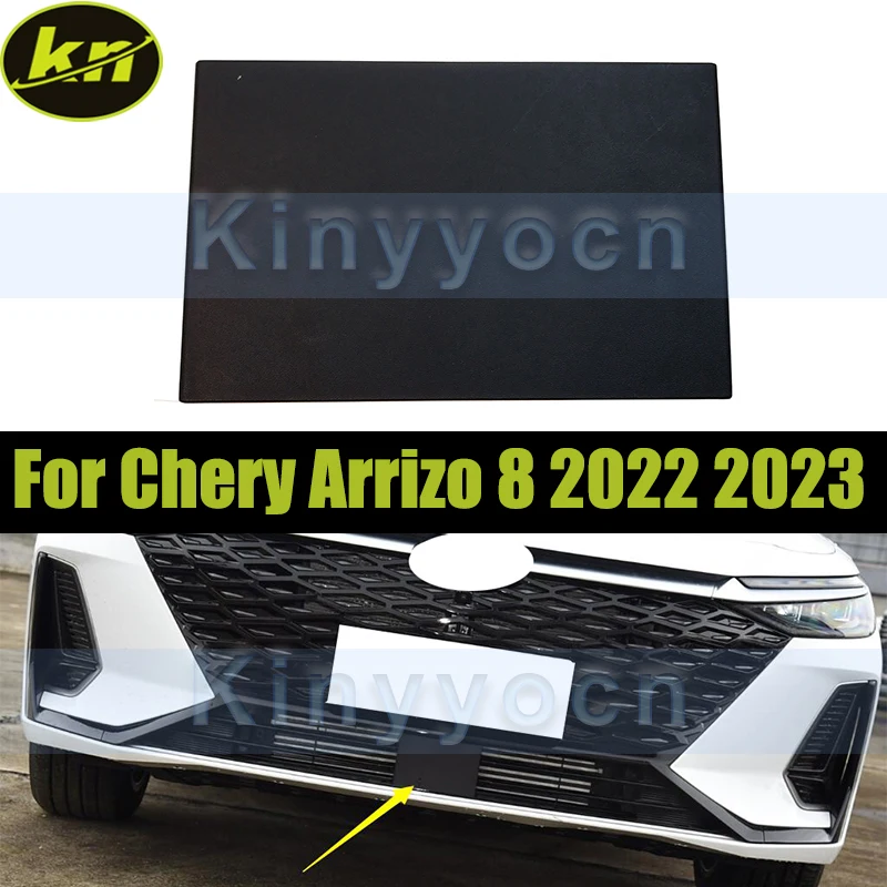 

Black Front Bumper AEB Cap Frame 6020002322AA For Chery Arrizo 8 2022 2023