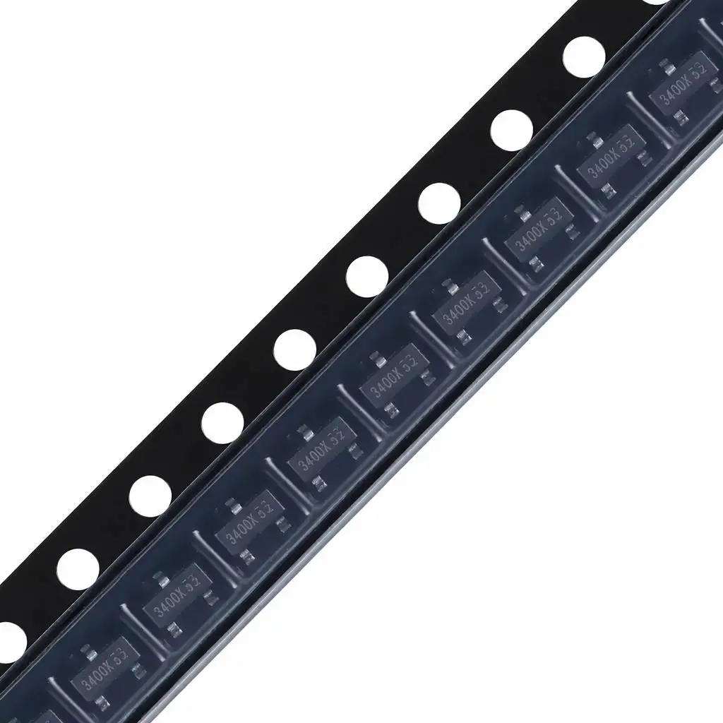 (100 pcs) NCE3400X SOT-23 (Marking 3400X) - N-Channel MOSFET 30V 5.1A 55mΩ NCE3400