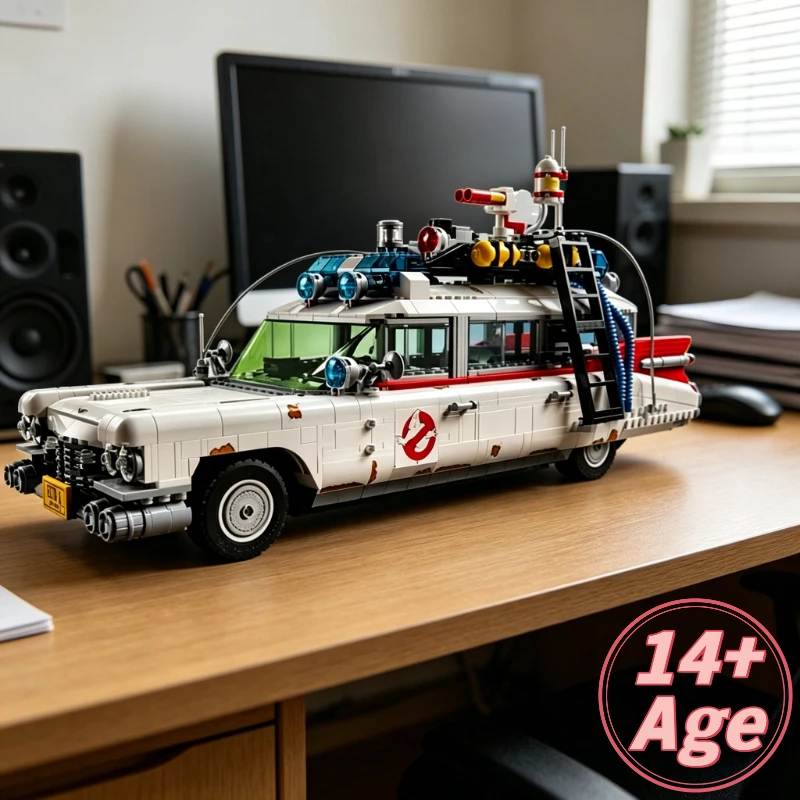 

Новая модель автомобиля-конструктора Ghostbusters Ecto-1 (2026), MOC 10274, для детей и взрослых, игрушка, подарок на Хэллоуин и Рождество