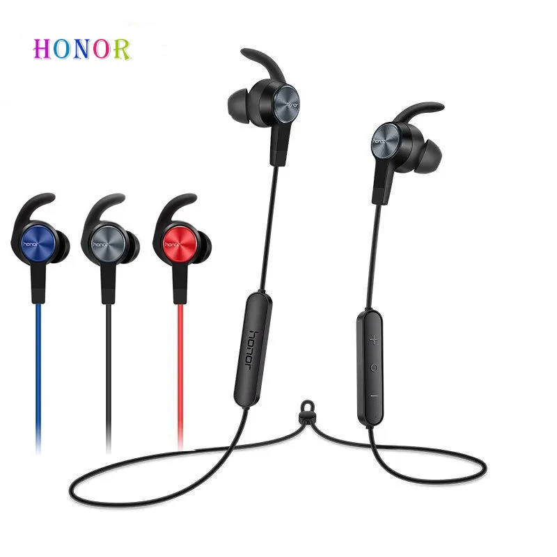 

Honor XSport AM61 Wireless Headset with Bluetooth IPX5 Waterproof Audio Device BT4.1 Music Mic Control for Android IOS