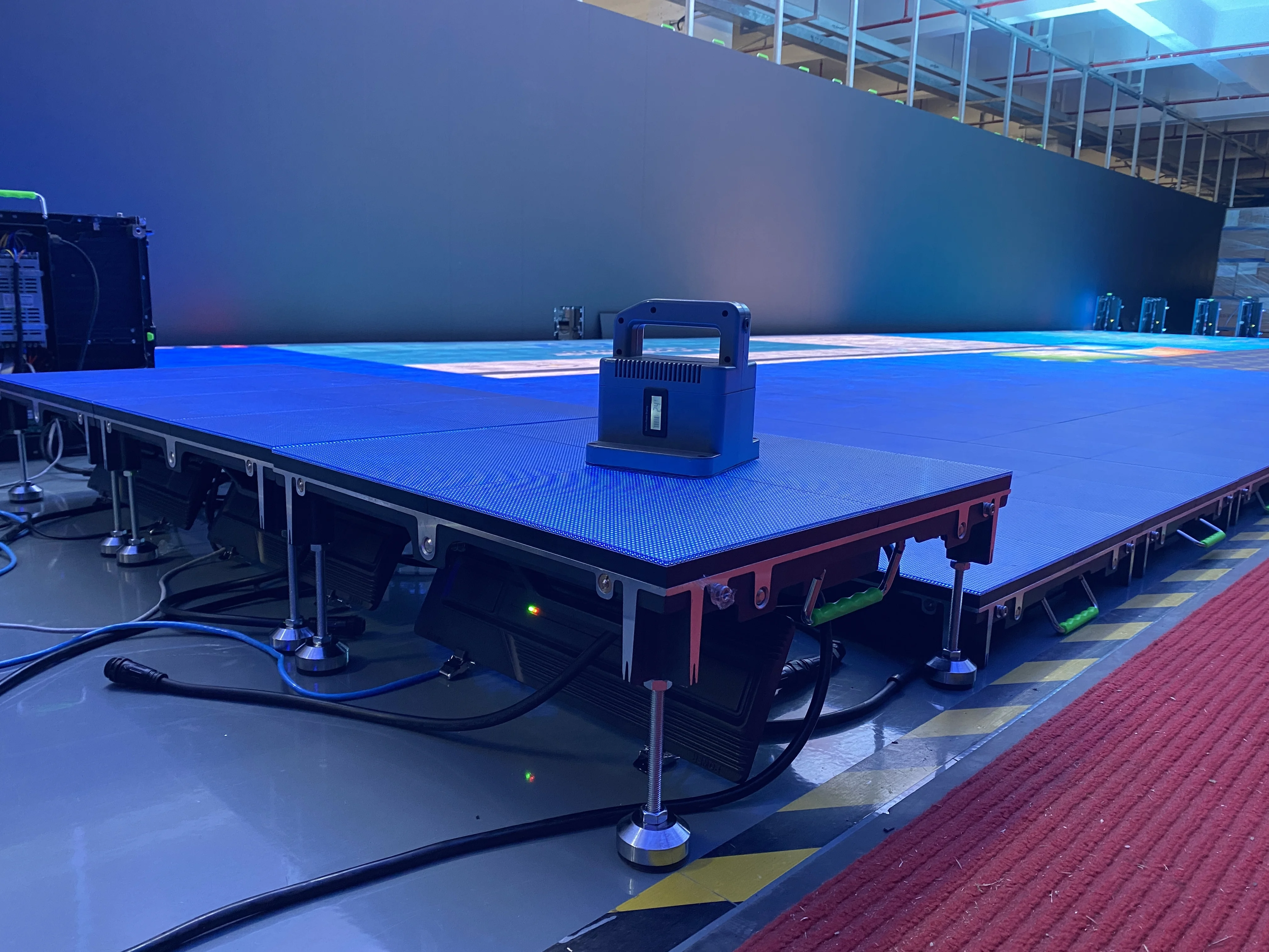 High-Lifespan Low-Power Consumption Indoor HD Interactive Floor Tile Display for Commercial Advertising and Exhibition Halls
