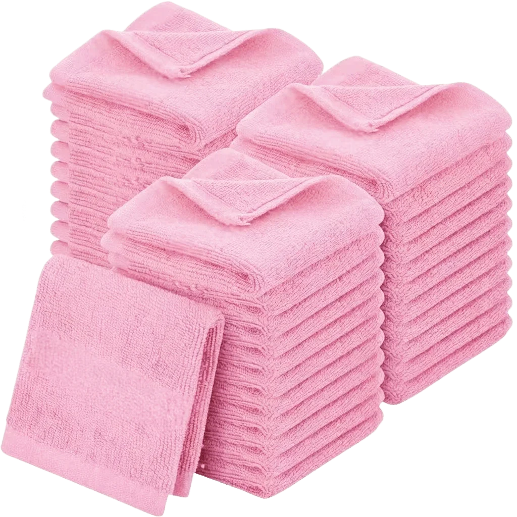 6/12/1 Piece Microfiber Travel Makeup Towel, Reusable Makeup Remover and Facial Skin Cleaning Soft Absorbent Cloth, Suitable for Women, Spa, Facial Care, Weddings, Festivals, Bulk Gifts