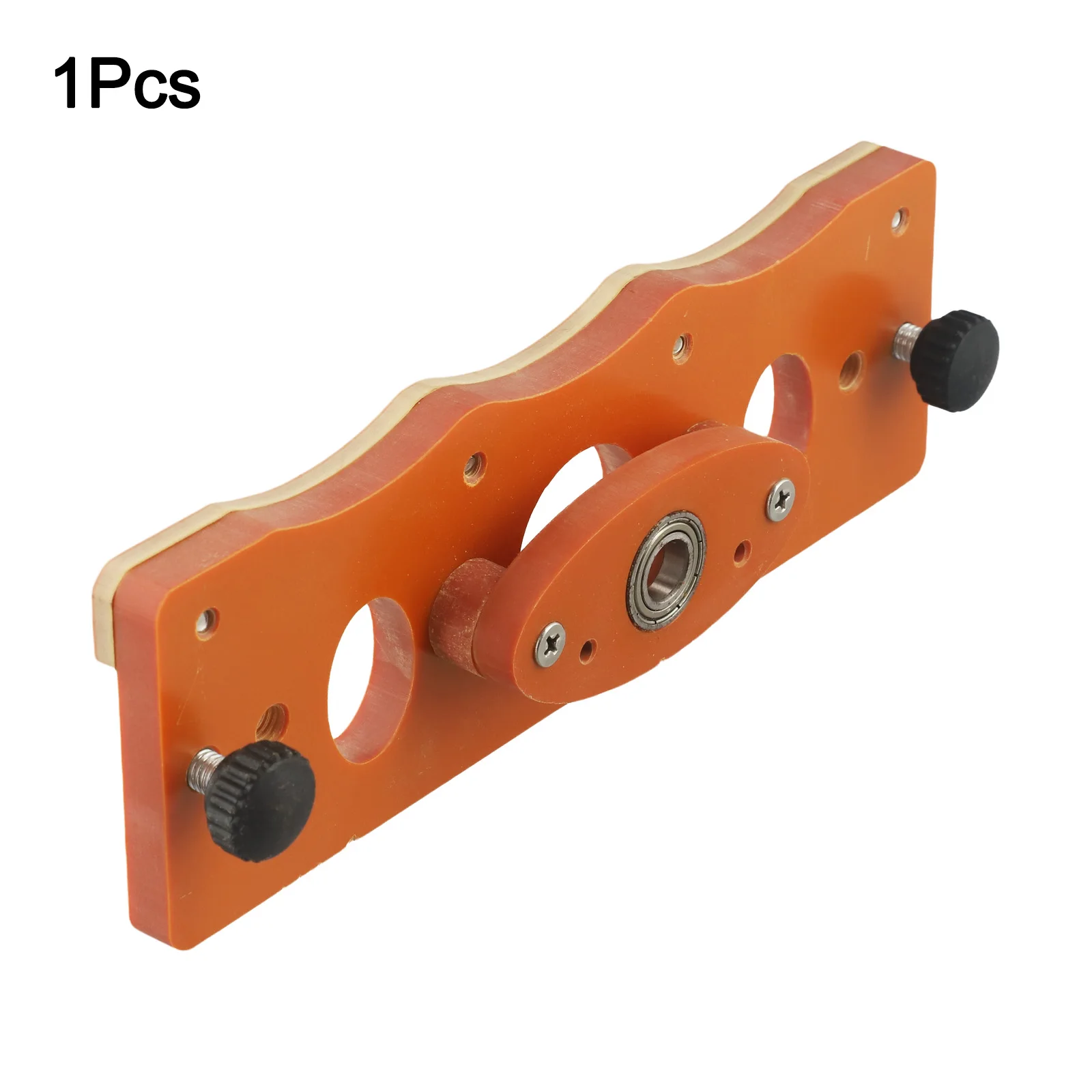 

Door Hinge Drill Jig Woodworking Hole Locator Bakelite Material DIY Tool Hole Opening Auxiliary Tool For Beginners