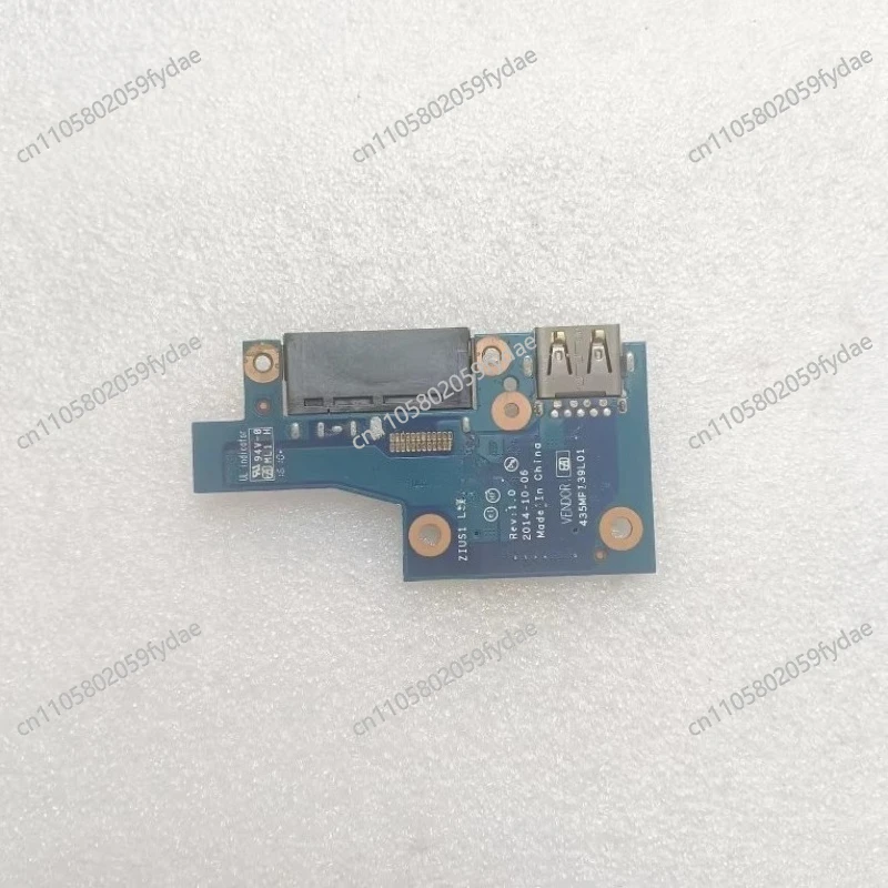 

Оригинальная розетка постоянного тока для S5 15, USB-порт, плата LS-B595P 435MFI39L01