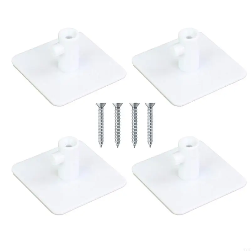 

WXTC 4Pcs Mixer Attachment Holders with Screws Mixer Accessory Space Saving