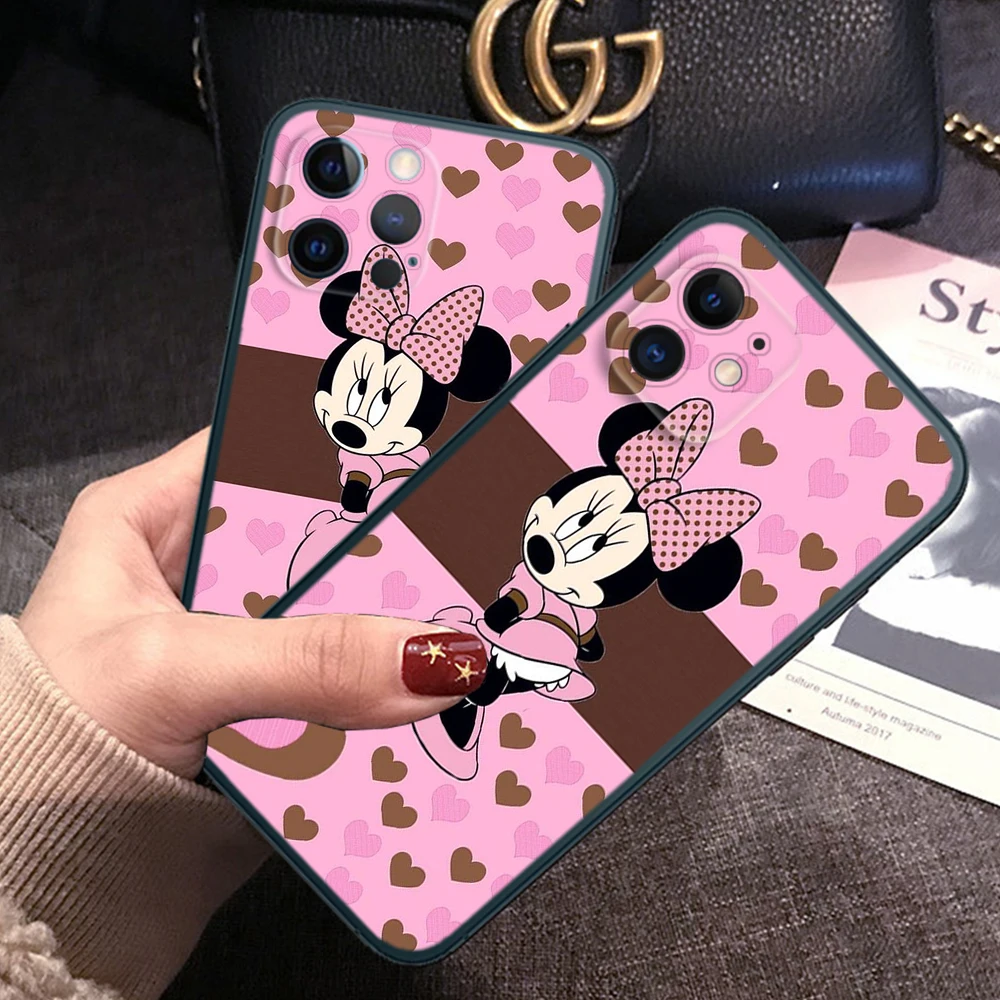 Z66 Mickey Mouse Soft Case for Soft Silicone phone Case for iPhone 15 14 Plus 13 12 11 X XS XR Pro Max Mini 8 7 Plus