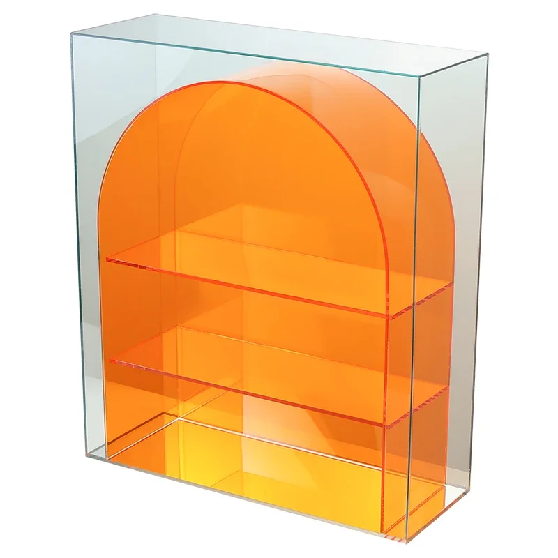 

Cup storage rack Acrylic shelf Desktop multi-layer water cup shelf