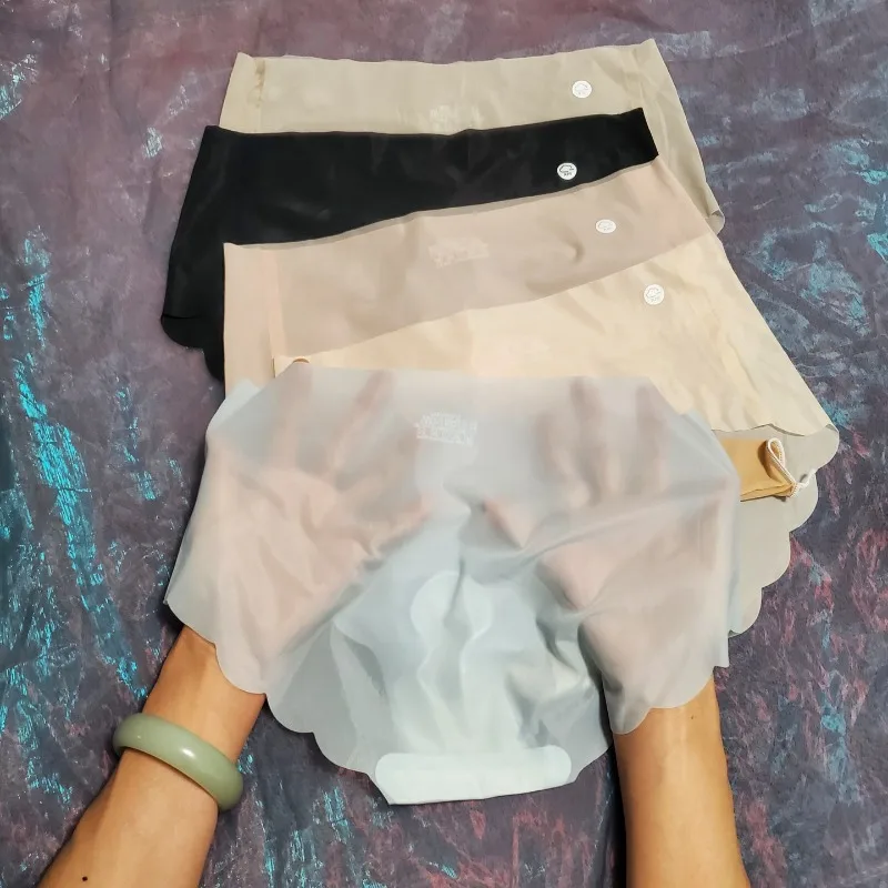 الفيل الأنف الملابس الداخلية رقيقة جدا الذكور مثير ملخصات الحرير الجليد سلس الرجال انظر من خلال سراويل رصاصة فصل الملابس الداخلية