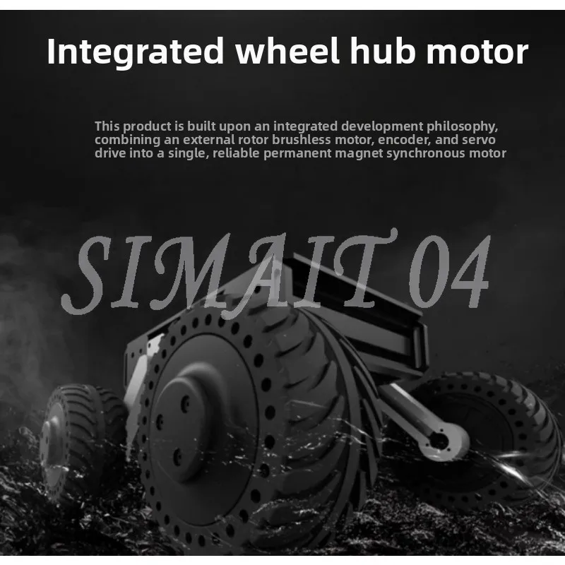 DDSM115 Direct Drive Servo Motor, Low Speed and High Torque Direct Drive, Integrated Hub Motor Closed Loop