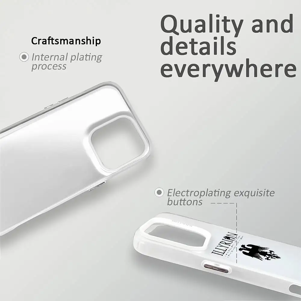 ألبانيا العلم شعار كول جراب هاتف آيفون 16 15 14 13 12 11 زائد برو ماكس متعدد الألوان أورورا الليزر للصدمات فوندا غطاء