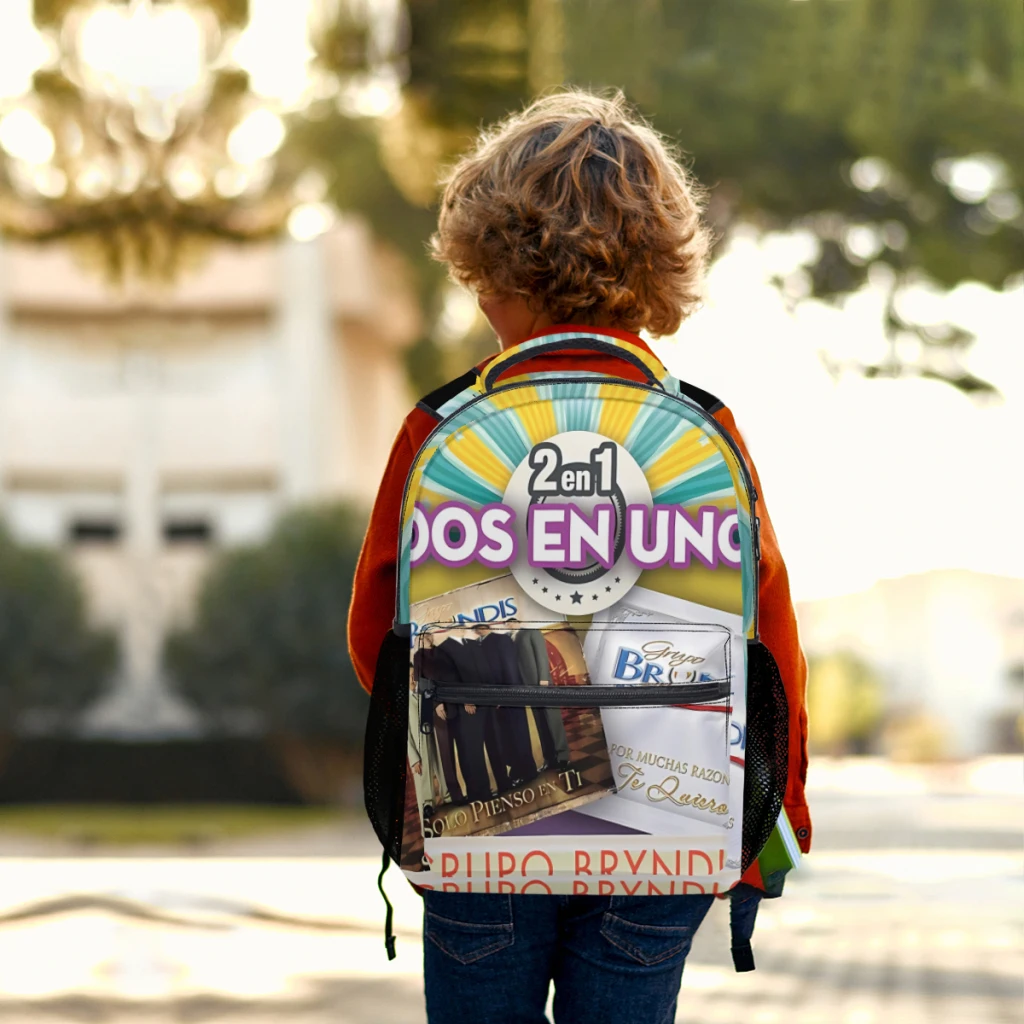 Grupo Bryndis-álbum 2en1 para mujer, mochila universitaria de alta resistencia al agua, bolsa de libros de viaje para ordenador portátil, 17 pulgadas, 2017