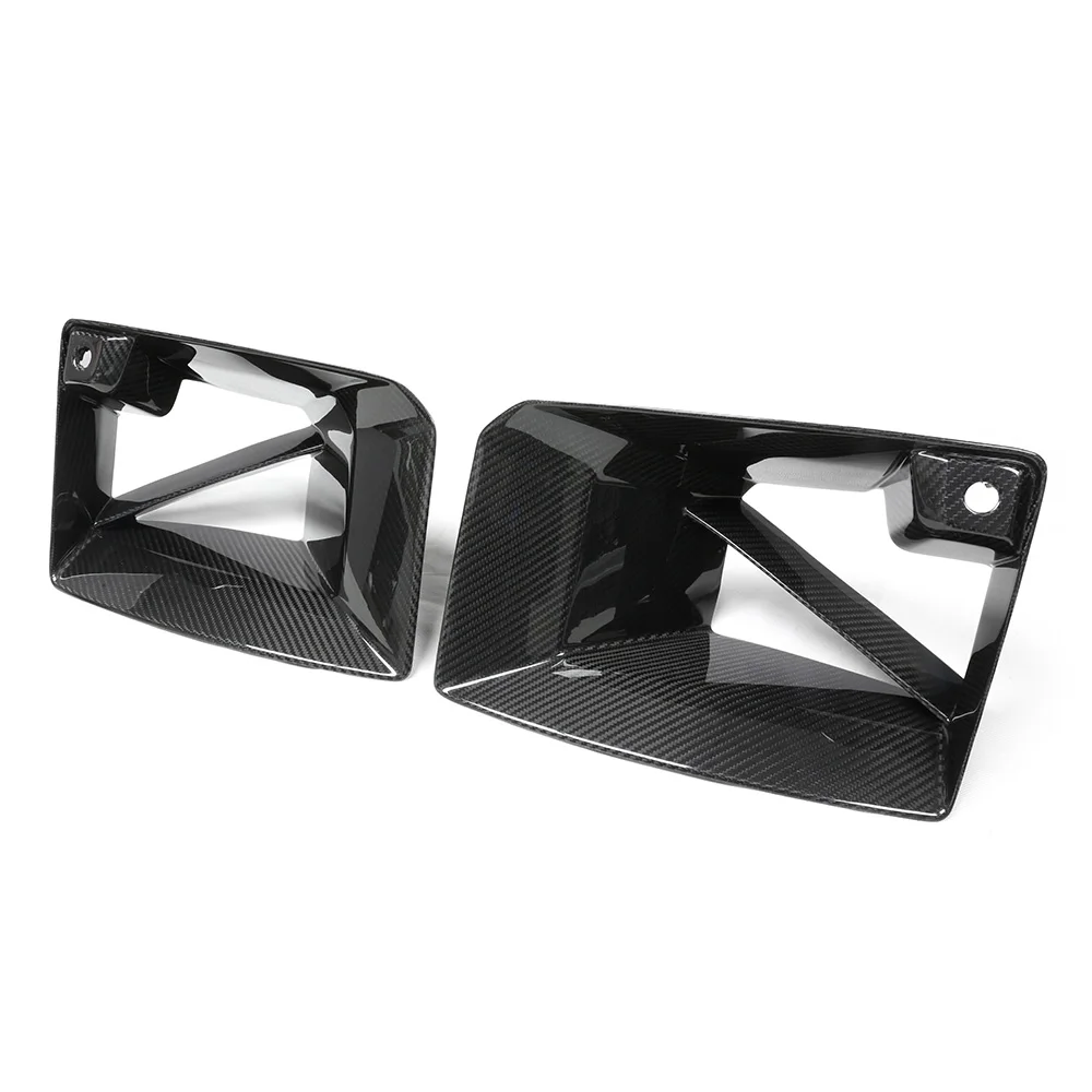 

Dry Carbon Fiber Front Air Vent Intake Duct Inserts Covers for BMW G87 M2 2022-2024 Body Kit