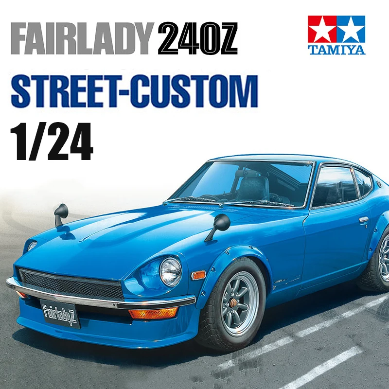 

TAMIYA пластиковая сборка, масштабная модель автомобиля, комплект 24367, Fairlady 240Z Street, изготовленная на заказ игрушка 1/24, коллекция «сделай сам», подарок
