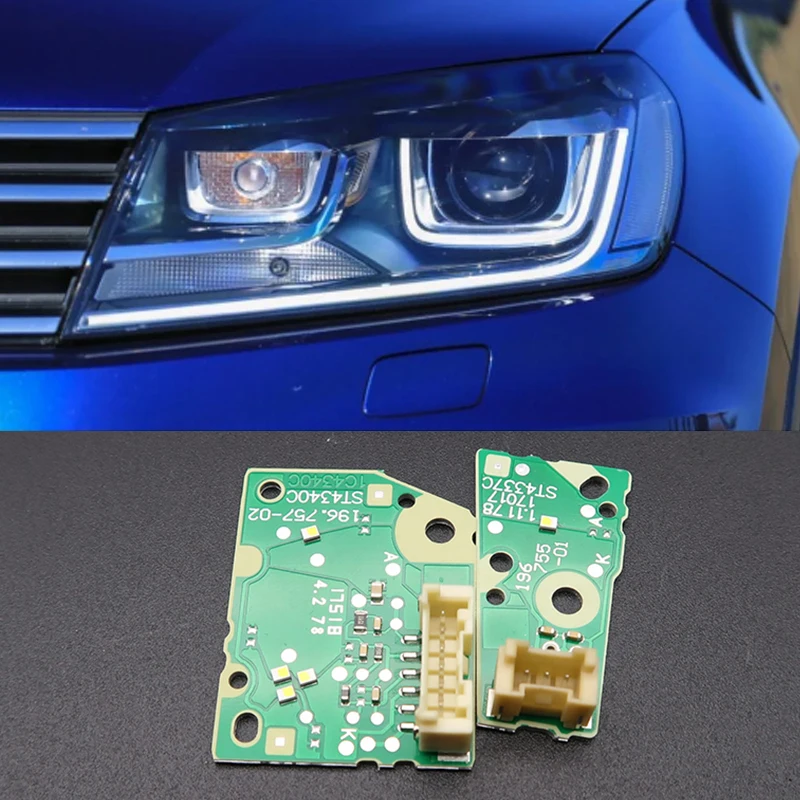 Per VW Touareg 2015-2017 faro auto DRL chip LED circuito sorgente luminosa scheda luce microchip luce bianca chip di zavorra