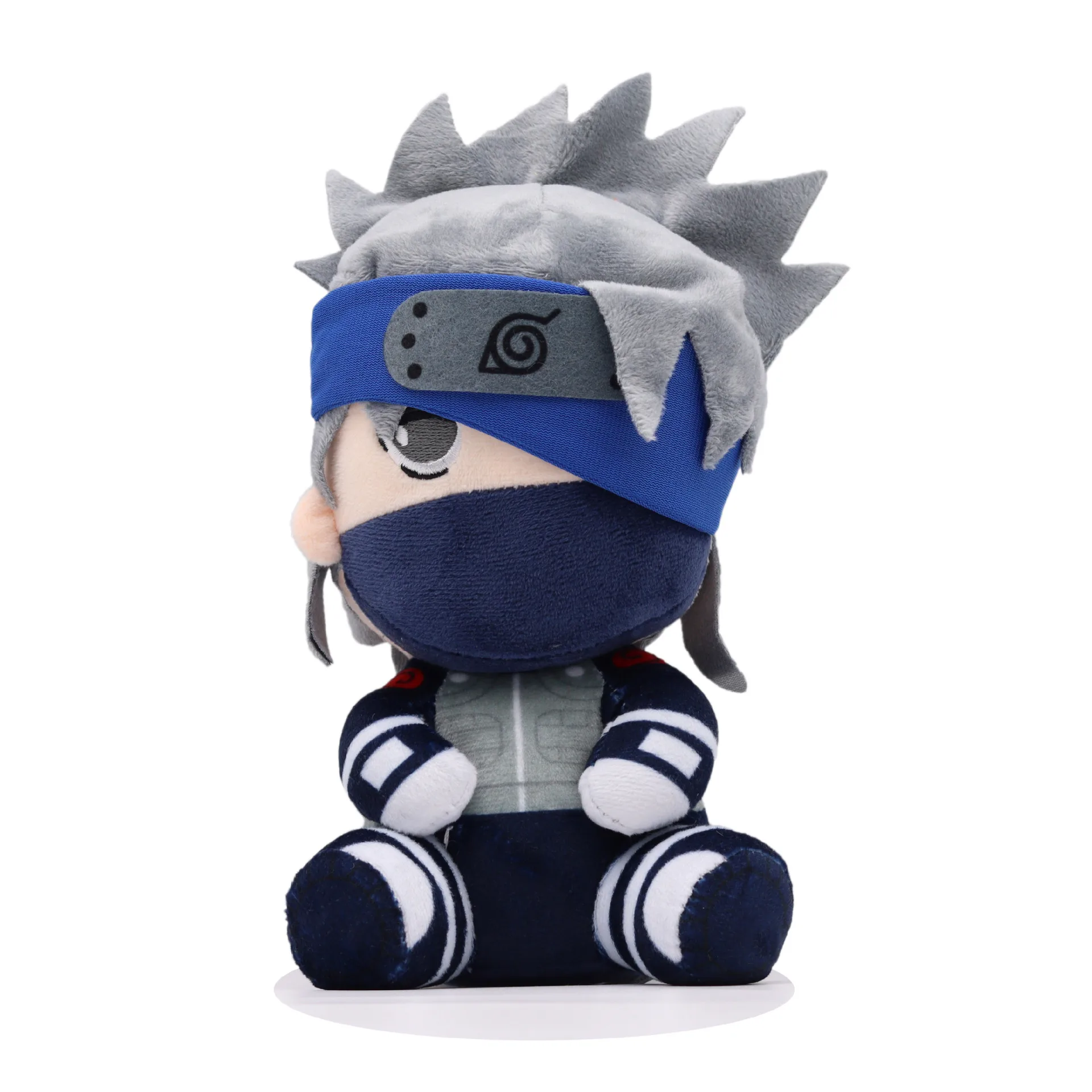 20CM New Naruto Plush Doll Creative Cute Pillow Kakashi Uchiha Itachi Simulation Doll Children\'s Birthday Gift Collection Toys