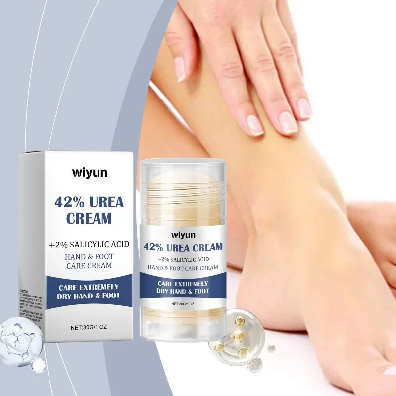 Urea Foot Cream for Deeply Moisturizing Softening Dry Cracked Smoothing Skin Feet Gentle Exfoliation Daily Foot Care Solution