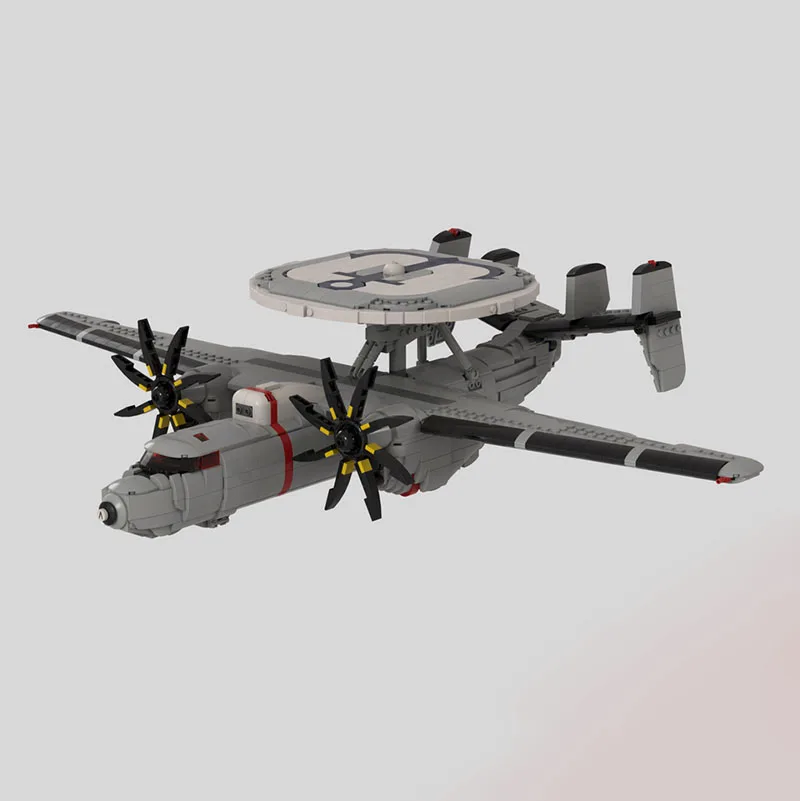 Exquisite New Product MOC Building Blocks Military Model Warning Machine Technology Modular Festival Gift Toy DIY Assembly Set