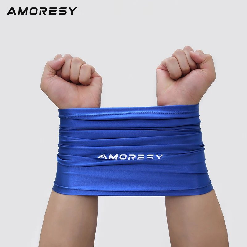 AMORESY sunscreen mask full face ice silk scarf outdoor Bib cover magic motorcycle fishing men's and women's cycling equipment