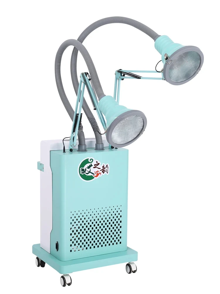 Three-Way Catalytic Double-Headed Moxibustion Box Roasted Warming Moxibustion Apparatus Moxa Cone Smokeless Fumigation