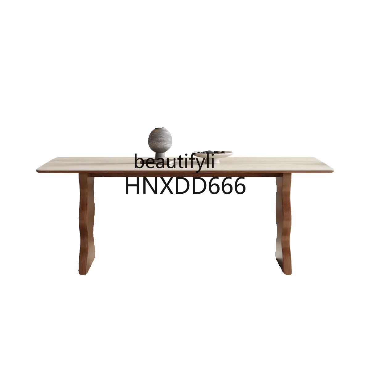 

ss newFrench retro travertine rock slab rectangular dining table and chair combination simple household dining table