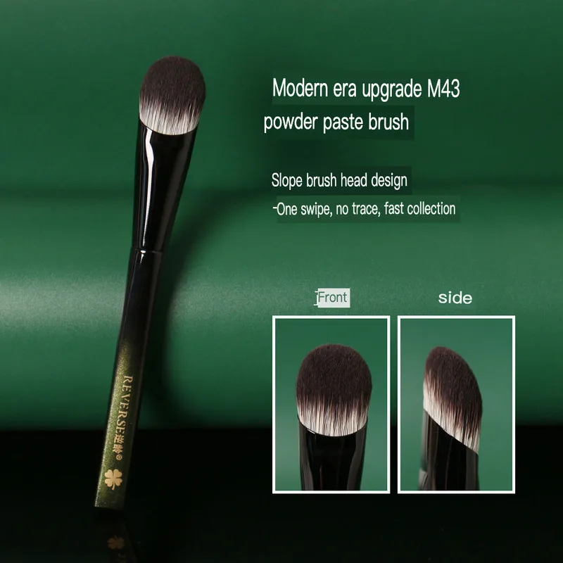 

Anti-aging M43 Powder Cream Brush, Fiber Bristles Foundation, Not Easy To Eat Foundation Makeup, Slope Portable Makeup Brush