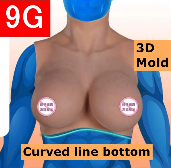 

New 9G BCDEFG Top Quality Fake Artificial Boob Realistic Silicone Breast Forms Crossdresser Shemale Transgender Drag Queen