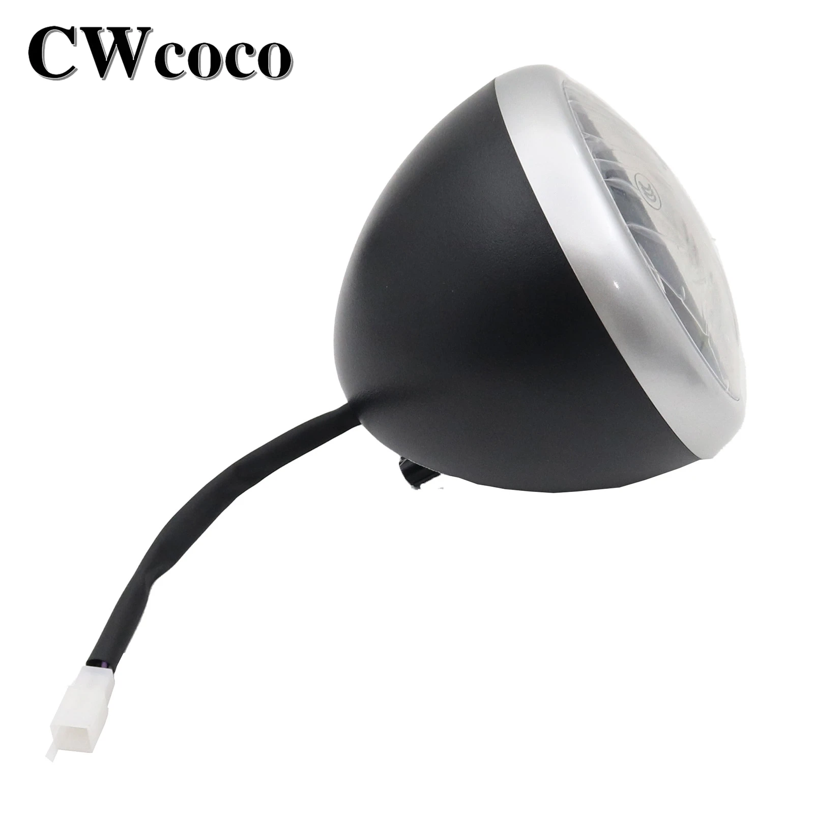 Electric Scooter 60V Headlights LED Headlights With Glass Lens Headlights For Citycoco Electric Scooter Prince Flying Leopard