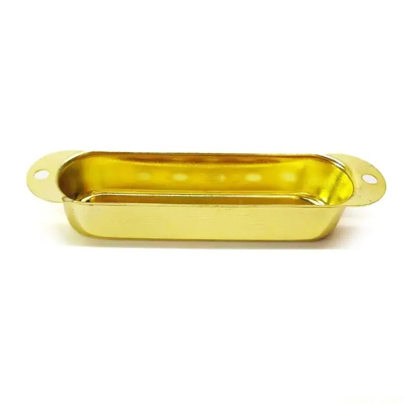 U2JB Metal Neck Pickup Cover Electric Guitar Pickup Lid Neck Pickup Shell Professional Guitar Pickup Metal Texture for Guitar