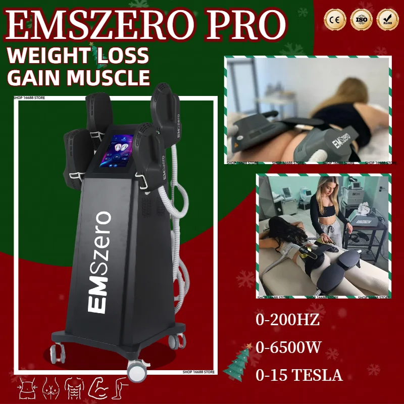 

Professional 6500w Ems zero RF Machine 2025 EM Body Slim Muscle Stimulation EMSZERO PRO Ultra Sculpt Lose Weight