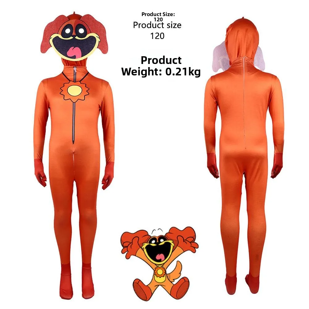 

Halloween Tight Onesie Animal Game Time Women's Costume Tight Fitting Jumpsuit Cute Animal Print Stage Performance Wear