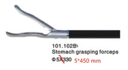 Fórceps de agarre estomacal, 5x45, 0mm/330mm