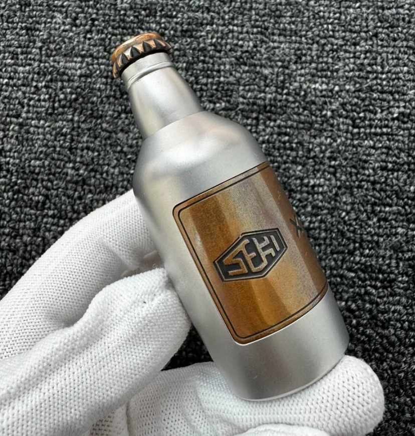 Used EDC SEKI&Rogue Wine EDC Steel Copper Material fidget decompression toy
