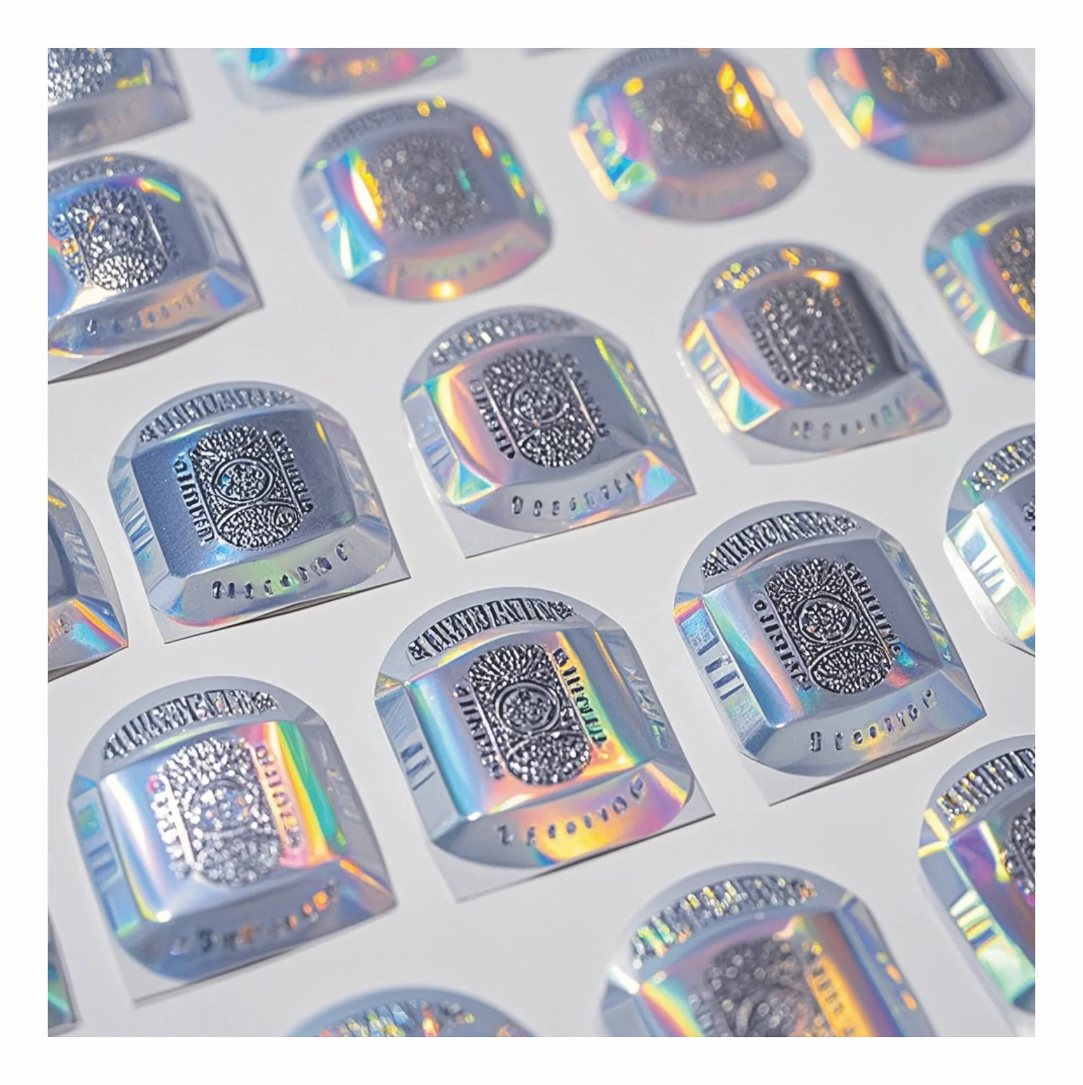 Hot Selling Printed PET Hologram Label With Custom Logo Free Proof Custom Logo With Low Price
