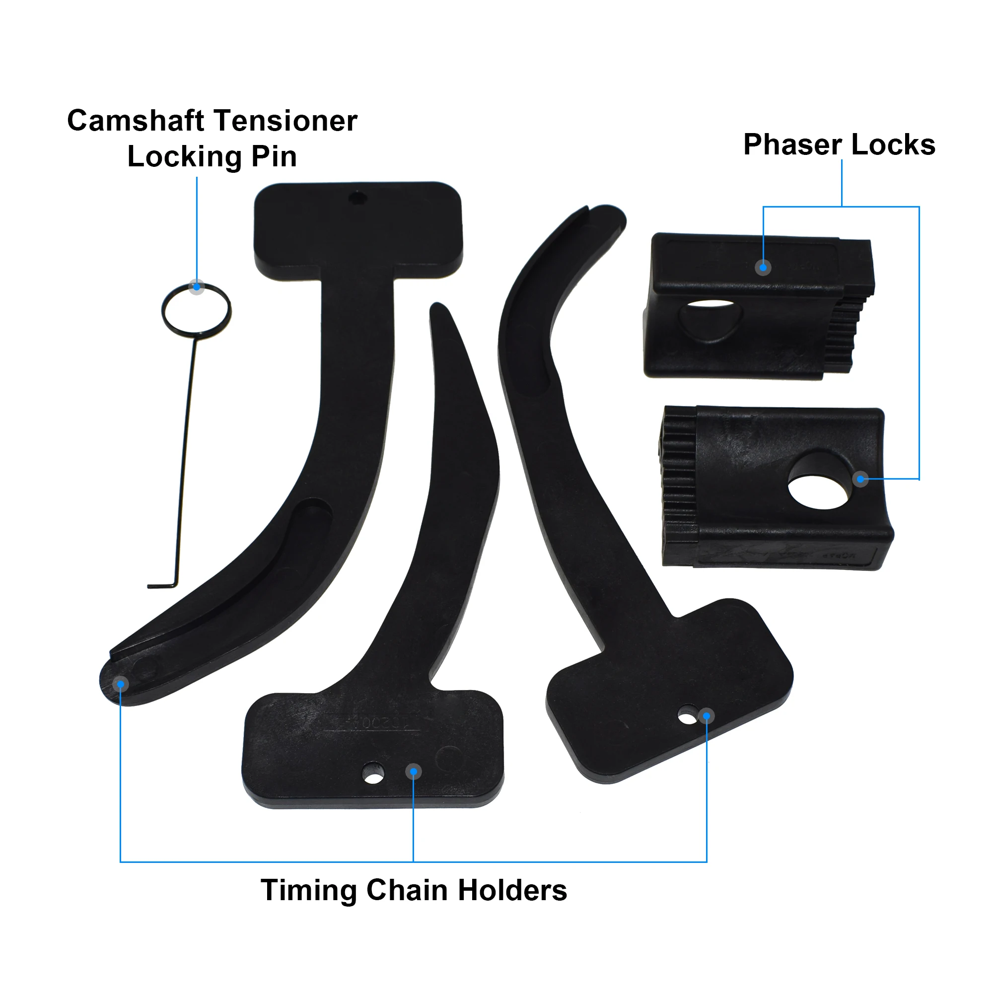 Camshaft Phaser Timing Chain Lock Tool Kit, Replace 10200A 10202A 10369A For VW Chrysler Jeep Dodge Grand Cherokee 3.6L Engine