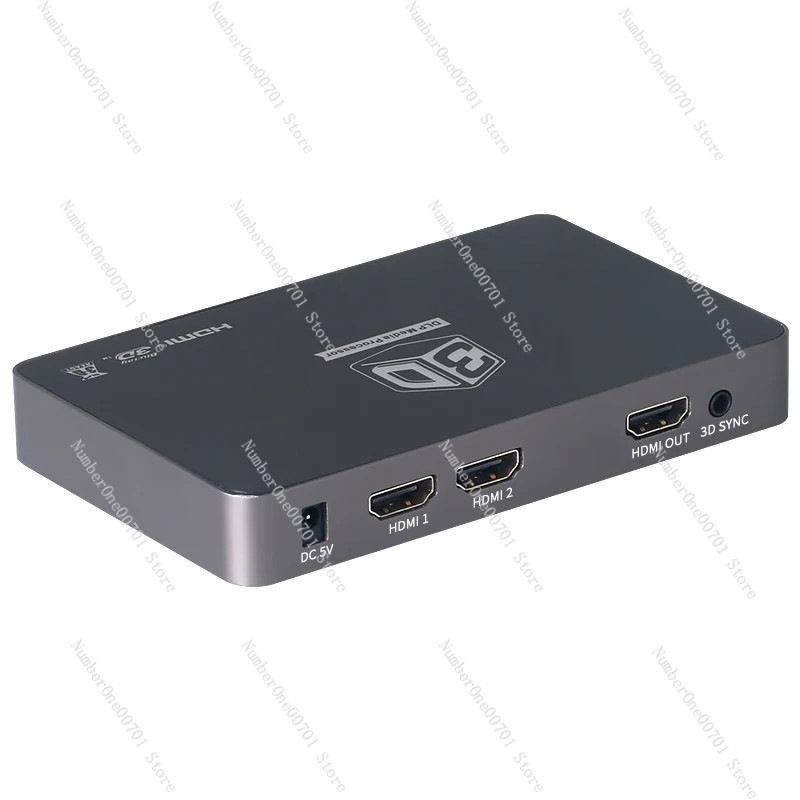 

2D high definition movie left and right to 3D converter DLP projection frequency doubling 720p120HZ supports full format