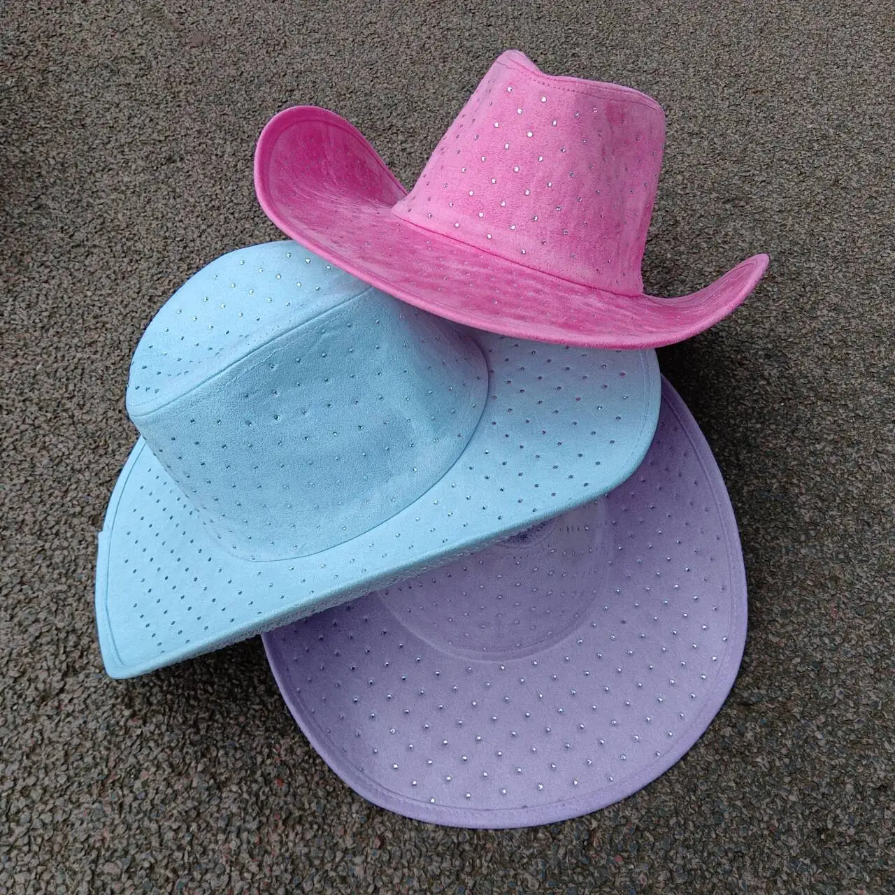 

Бриллиантовые искусственные ковбойские шляпы, женские ковбойские шляпы, мужские холщовые шляпы, унисекс