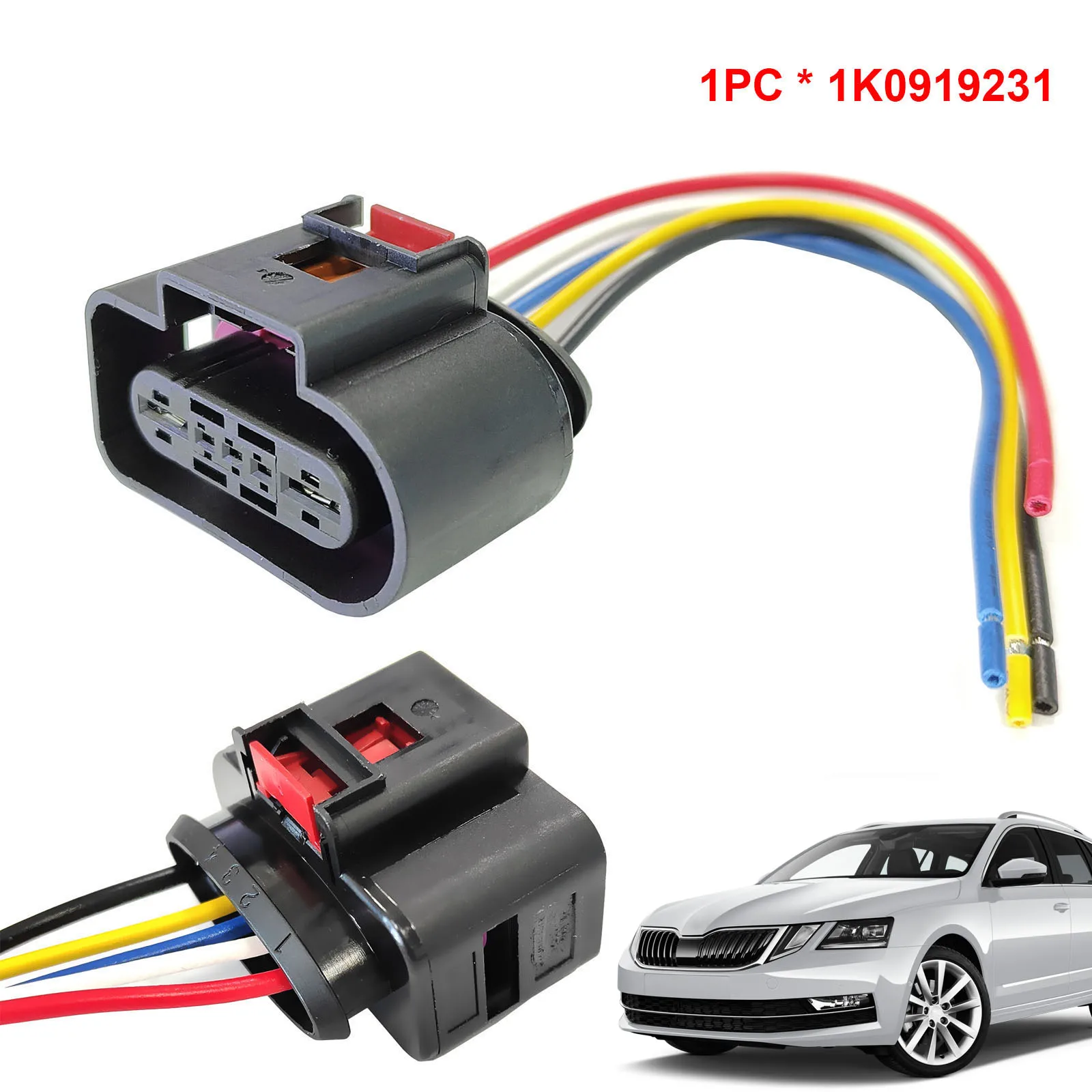 

1К 0919231 Для SKODA Fabia Kodiaq Kushaq Octavia Rapid Superb Scala модуль управления датчиком топливного насоса жгут проводов разъем ткацкого станка