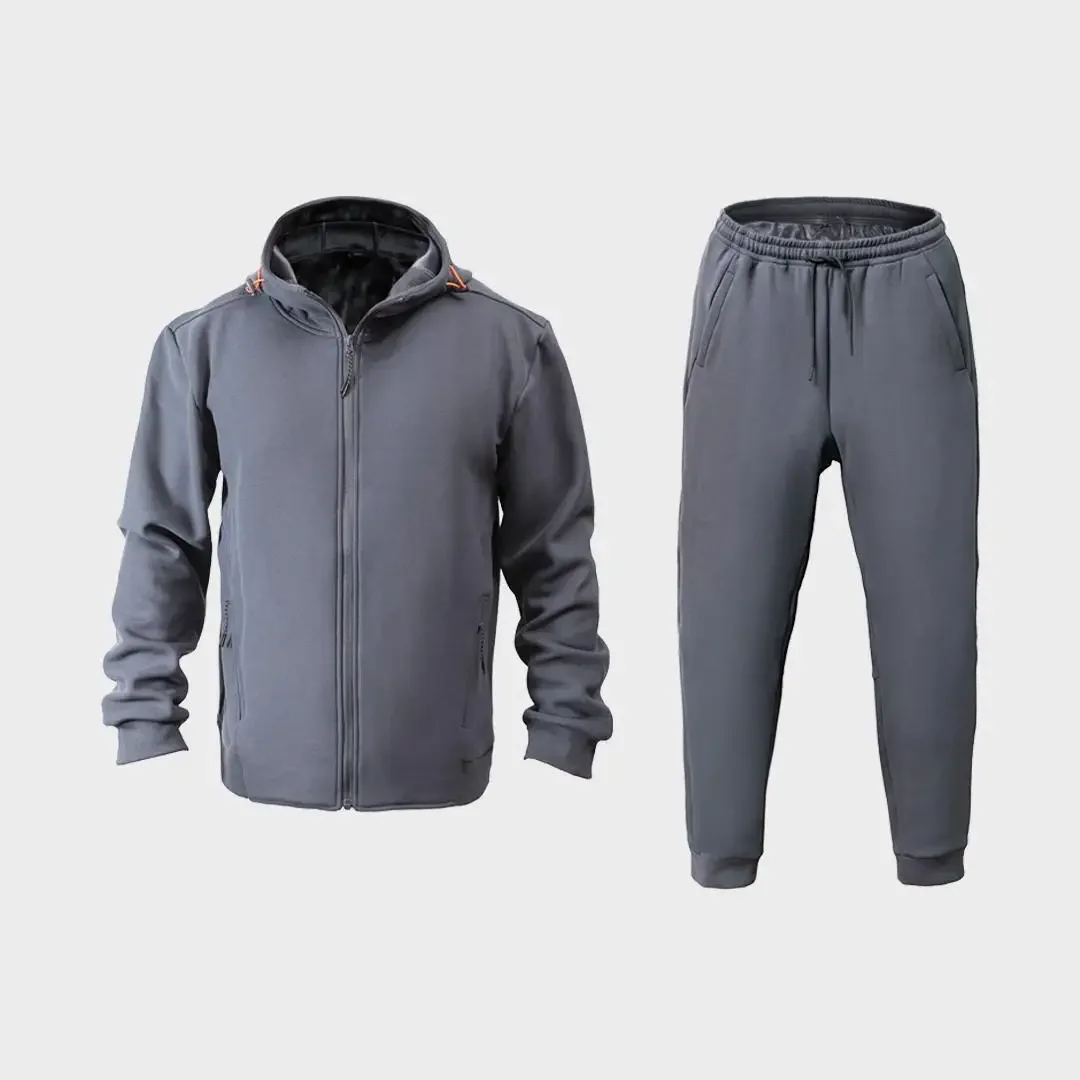 XIAOMI SKAH Winter Coral Velvet Warm Sports Jacket and Pants Hoodie Set Soft Comfortable Warm and Temperature Locked