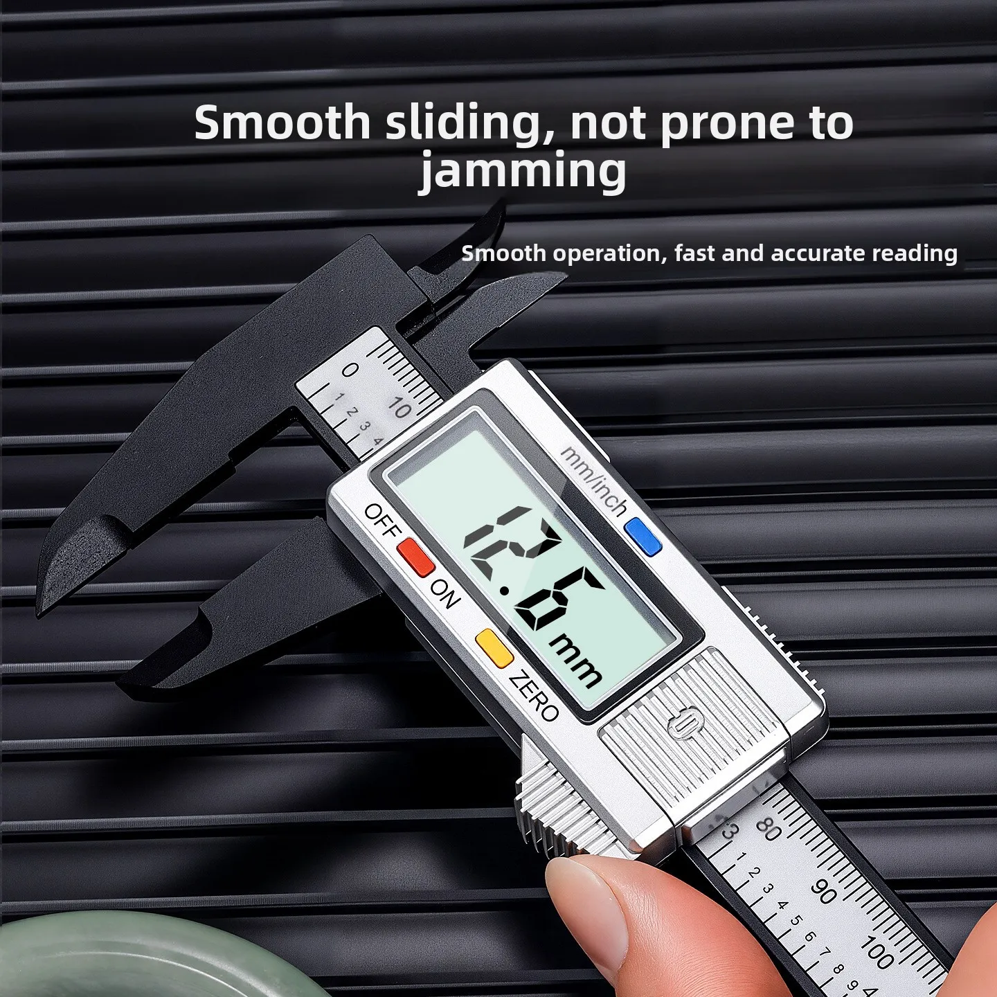 

High-Precision Industrial Digital Vernier Caliper - 0-150mm Special Plastic Measuring Tool