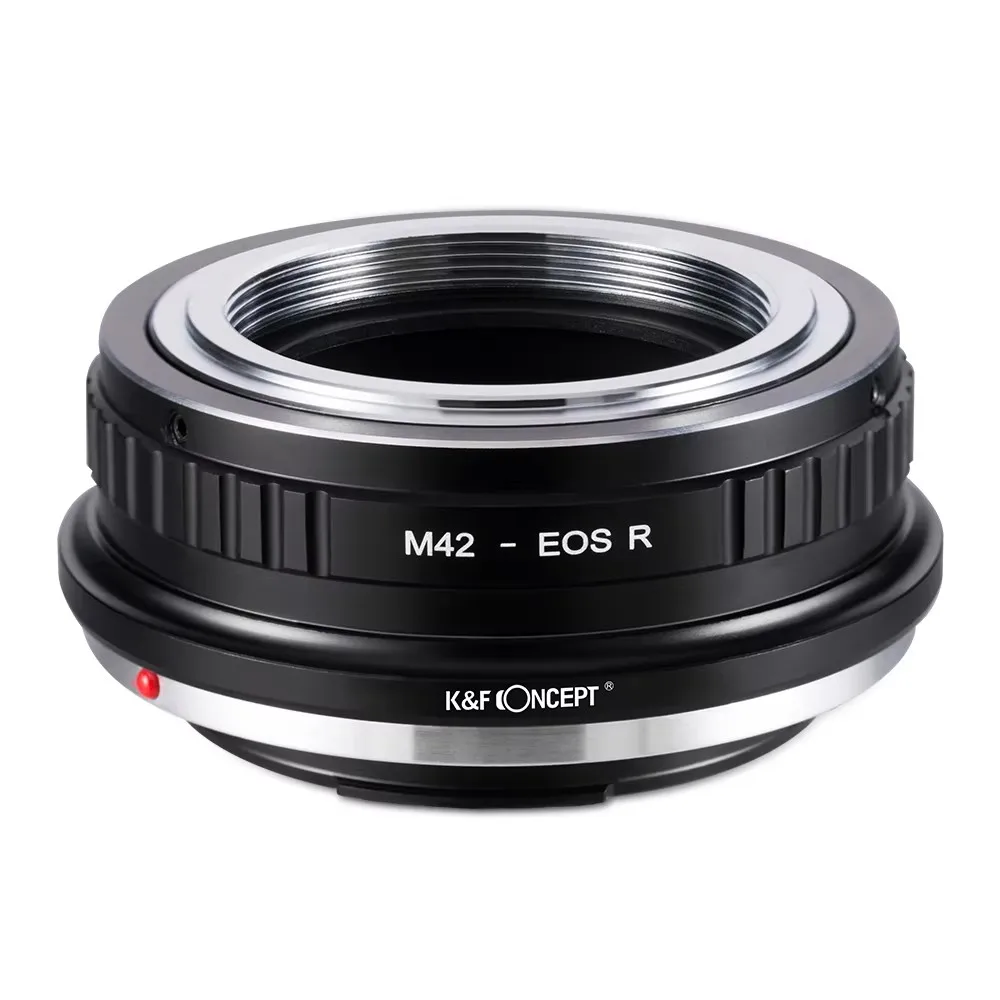K&F Concept Adapter for M42 Screw Mount Lens to Canon EOS RF Screw Mount Camera EOS R RP R10 R100 R3 R5 R50 R6 MARK2 R7 R8 RP