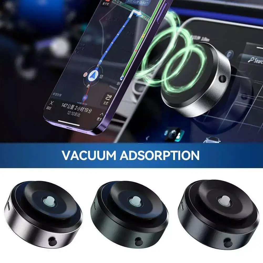 Intelligent Car Mount Mobile Phone Holder Magnetic Wireless Charging Stable Suction Cup Bracket Car Accessories