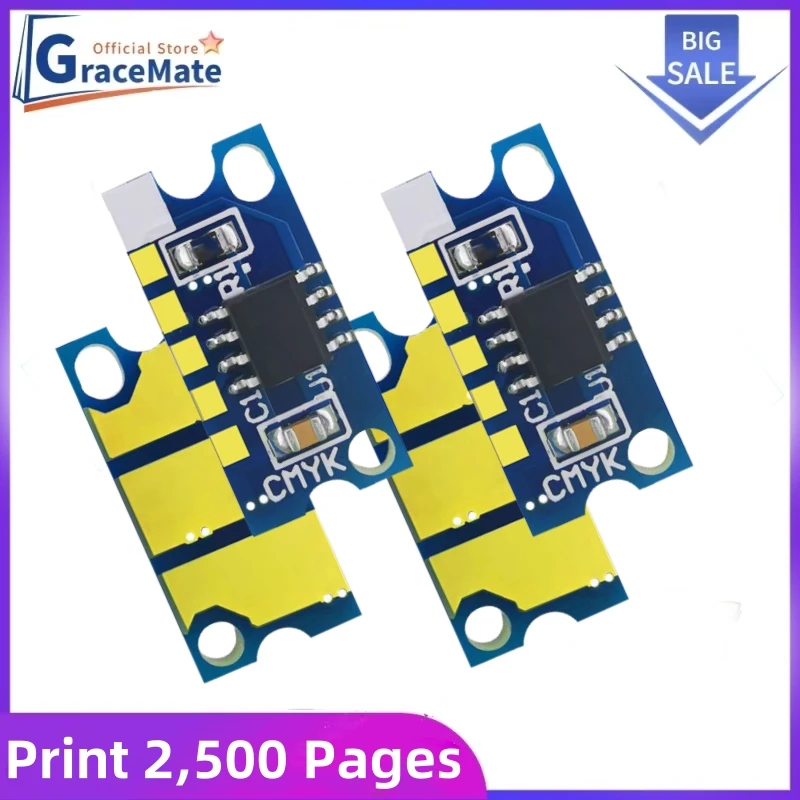 

12pcs For Konica Minolta Magicolor 1600 1650 1680 1690 1600W/1650EN/1680MF/1690MF/1700W A0v301n A0v306n Chip CMYK Universal