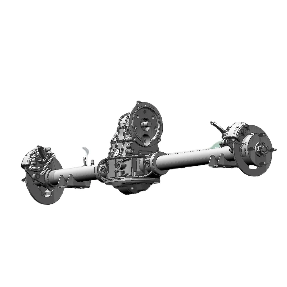 Electric engine motor and transaxle electric truck axle ev