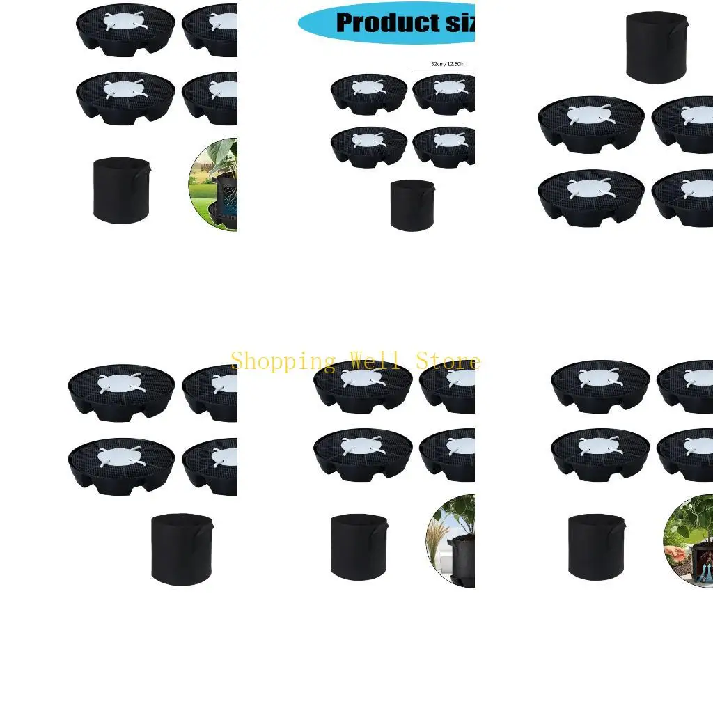 

KX4B Садовый инструмент Автоматическая поливочная база для горшков Легкий уход за растениями Контроль влажности