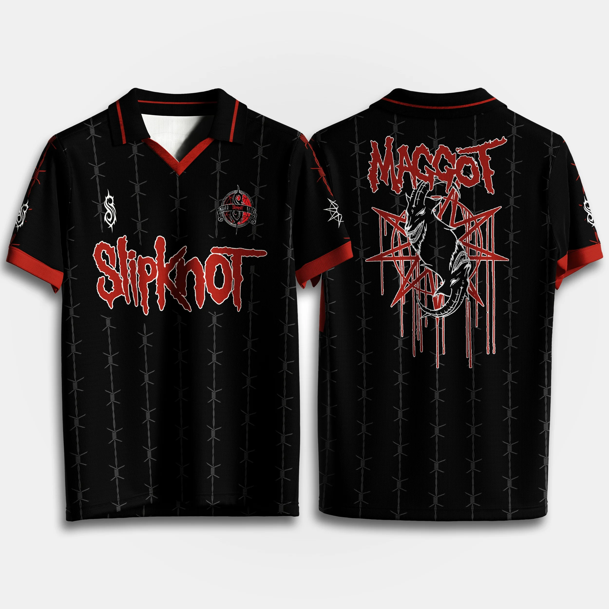 Slipknot 3D Print Jersey T-shirt Men Summer Sports Vintage T-shirt Breathable Quick Drying Fashion Streetwear Clothing Unisex