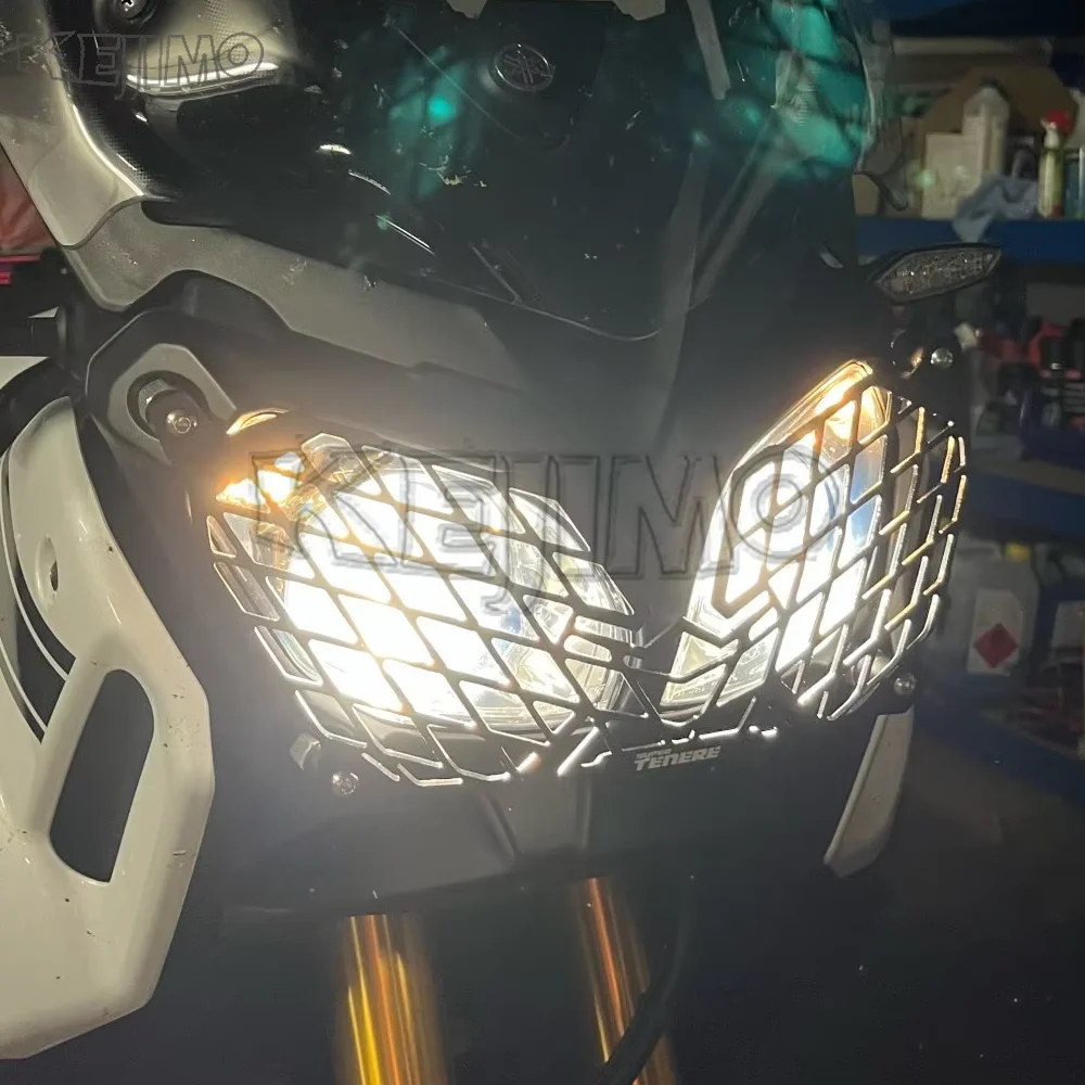 For Yamaha Super Tenere 1200 XTZ1200 XT1200Z 2010 2011 2012 2013 2014 2015-2021Motorcycle Headlight Grille Guard Protector Cover
