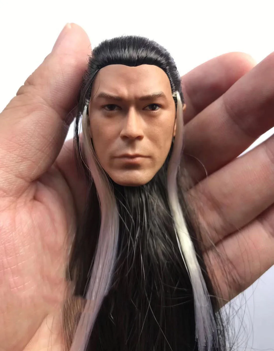 1/6 Scale Super Head Sculpt Hongkong actor Gu Tianle  Yang Guo Fit 12